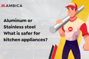 Aluminum or stainless steel What is safer for kitchen appliances