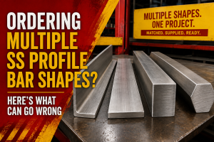 Stainless steel profile bars